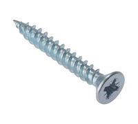 ForgeFix General-Purpose Twin Thread Screws | 1 1/4" x 6 | Zinc Plated | Box 200