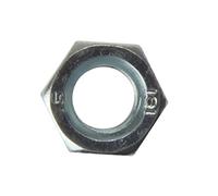F&F Hexagonal Nuts ForgeFix M12 Zinc Plated Bag 50