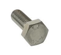 ForgeFix High Tensile Set Screws | M10 x 90mm | Zinc Plated | Bag 10