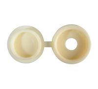 Forgefix Hinged Cover Cap Cream No. 6-8 Forgepack 20 Multi Colour (One Size)