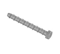 Lightning Bolt Concrete Bolts Hex M12 x 130mm Elementech Coated Box 25