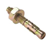 Forgefix Through Bolt Zyp M10 X 80Mm Bag 10 in Gold Forgefix Gold