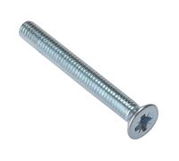 ForgeFix Machine Screws Countersunk | M6 x 30mm | Zinc Plated | Bag 25