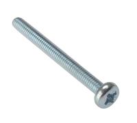 ForgeFix Machine Screws Pan Head | M3 x 20mm | Zinc Plated | Bag 25