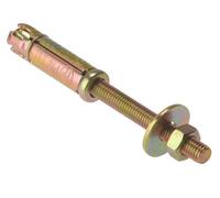 Forgefix Masonry Anchor Bolt Projecting Zyp M10 X 90Mm Bag 5 in Gold Forgefix Gold