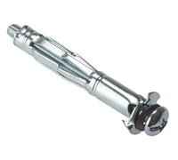 ForgeFix Metal Cavity Anchors | M5 x 52mm | Zinc Plated | Bag 10