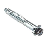 Fandf 10MCA637 Metal Cavity Anchors - Zinc Plated M6 X 37Mm (Bag Of 10)