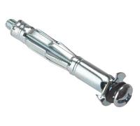 ForgeFix Metal Cavity Anchors | M6 x 65mm | Zinc Plated | Bag 10