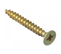 Fandf MPS540Y Multi-Purpose Screw - Zinc Yellow Passivated 5.0 X 40Mm (Box Of 200)