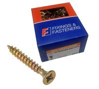 Forgefix Multi-Purpose Pozi Screw 4.0 25 8 x 1 Hardened Steel 200 Box MPS425Y