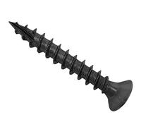 Forgefix Multi-Purpose Pozi Screw CSK ST Black 4 x 30mm ForgePack 50, suitable for numerous ironmongery, joinery, electrical and plumbing applications.