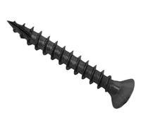 Forgefix Multi-Purpose Pozi Screw CSK ST Black 5 x 40mm ForgePack 50, suitable for numerous ironmongery, joinery, electrical and plumbing applications.