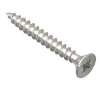 ForgeFix Multi-Purpose Single Thread Screws 5.0 x 40mm A2 Stainless Steel Box 200