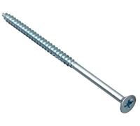 Forgefix Multi-Purpose Pozi Screw Csk St Zp 5 X 100Mm Box 100 in Silver Forgefix Silver