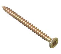 Forgefix Multi-Purpose Pozi Screw Csk St Zyp 4.0 X 50Mm Box 200 in Silver Forgefix Silver