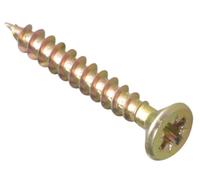 Forgefix Multi-Purpose Pozi Screw Csk St Zyp 4.5 X 35Mm Box 200 in Silver Forgefix Silver