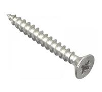 ForgeFix Multi-Purpose Single Thread Screws | 5.0 x 40mm | A2 Stainless Steel | Box 200