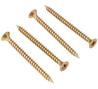 Forgefix Multi-Purpose Pozi Compatible Screw CSK ST ZYP 6.0 x 75mm Box 100 FORMP
