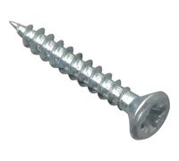 Forgefix Multi Purpose Zinc Plated Screws 3.5mm 30mm Pack of 200