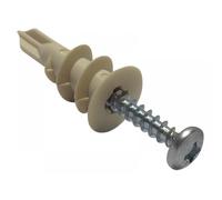 Fandf NSP421 Cavity Wall Anchor - Nylon 4.5X35Mm Screw (Box Of 100)