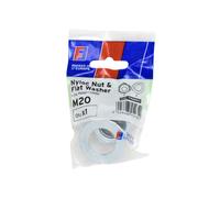 Forgefix Nyloc Nut & Washer, Forgepack