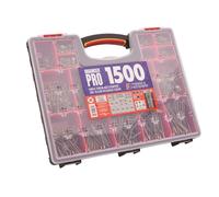 Forgefix OPMPS1500Y Multi-Purpose Screw Organiser Set 1500 Piece