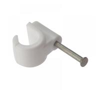 Forgefix PCMN11 Pipe Clip With Masonry Nail 11Mm Box 100