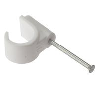 Forgefix Pcmn16 Pipe Clip With Masonry Nail 16mm Box 100 Forpcmn16