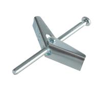 Forgefix Plasterboard Spring Toggle Zp M3 X 50mm Forgepack 8 Multi Colour (One Size)