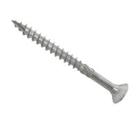 Forgefix Pozi exterior screws 5.0 x 60mm, box of 100. Heavy-duty, corrosion-resistant fixings ideal for timber, decking, fencing, and structural outdoor projects.