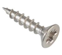 Forgefix Pozi3516Ss Multi-Purpose Pozi Compatible Screw Csk St S/steel 3.5 X 16mm Box 200 Forpozi3516S