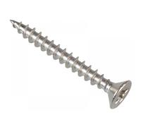 ForgeFix Multi-Purpose Single Thread Screws | 3.5 x 30mm | A2 Stainless Steel | Box 200