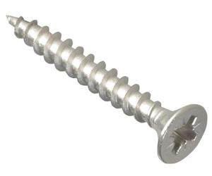 Forgefix Pozi430Ss Multi-Purpose Pozi Compatible Screw Csk St S/steel 4.0 X 30mm Box 200 Forpozi430S