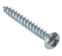 Forgefix Rh586Zp General Purpose Pozi Compatible Screw Round Head Tt Zp 5/8In X 6 Box 200 Forrh586Zp