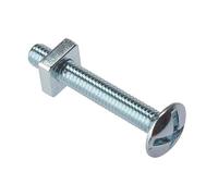 ForgeFix Roofing Bolts | M6 x 16mm | Zinc Plated | Bag 25