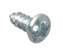 Forgefix Self-Tapping Screw, Pozi Compatible Pan Head, Zp, Forgepack Multi Colour (1/4In X 4 Forgepack 80)