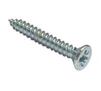 Forgefix Self-Tapping Screws, Pozi, Csk, Zp Multi Colour (1/2 X 4)