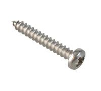 Forgefix Self-Tapping Screws, Pozi, Pan Head, A2 Stainless Steel Multi Colour (3/4In X 4 Forgepack 50)