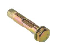 Forgefix Sleeve Anchors, Hex Bolt Type, Zyp Multi Colour (M8 X 85)