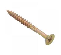 Forgefix SPE4550Y Spectre™ Pz Compatible Wood Screw Csk Zyp 4.5 X 50Mm Box 200