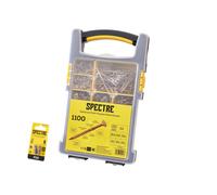 Forgefix Spectre Advanced Screw Set, 1100 Piece Multi Colour (One Size)