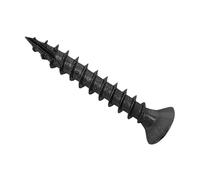 Forgefix Spectre™ PZ Compatible Advance Multi-purpose Wood Screw 3.5 x 25mm Box 200, black coated finish for excellent resistance to corrosion