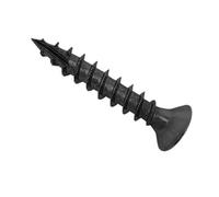 Forgefix Spectre™ PZ Compatible Advance Multi-purpose Wood Screw 4.0 x 25mm Box 200, black coated finish for excellent resistance to corrosion