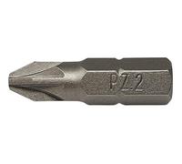 Forgefix Spectreª S2 Pozidriv Compatible Bit PZ2 x 25mm (Box 10) in Silver Forgefix Silver