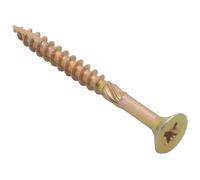 Forgefix Spectre Screw Pz Compatible Csk Zyp 4.0 X 50Mm (Box 200) in Gold Forgefix Gold