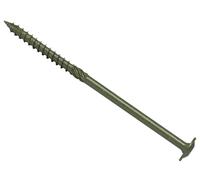 Forgefix SPECTRE Timber Fix Screws 8.0 x 250mm Green | Heavy-Duty Wood Screws | Box of 50 | High Torque | Exterior Use