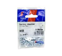 Forgefix Spring Washer M8 Forgepack 40 FPKSW8