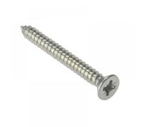 Fandf STCSK1148ZP Self Tapping Screw - Countersunk - Zinc Plated 1 1/4in X 8 (Box Of 200)