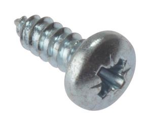 Forgefix Stpp11410Zp Self-Tapping Screw Pozi Compatible Pan Head Zp 1.1/4In X 10 Box 200 Forstp11410Z