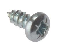 Forgefix Stpp586Zp Self-Tapping Screw Pozi Compatible Pan Head Zp 5/8In X 6 Box 200 Forstp586Z